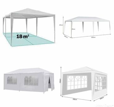 polovni bracni kreveti iz uvoza нови сад: Potpuno NOV paviljon, dimenzija 3x3 metra. -PLUS 4 BOCNE STRANE SA