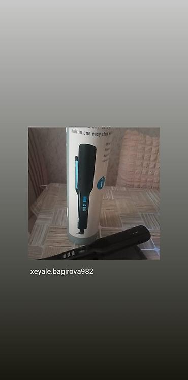 iphone 15 pro irsad: Geniş lövhəli saç ütüsü - Geniş plitələr sayəsində saçları daha — 1