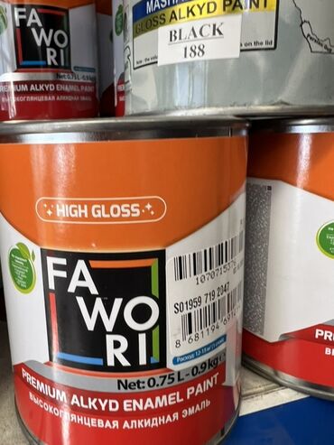 эмалированное ведро купить: Высокоглянцевая алкидная эмаль FAWORI Premium Alkyd Enamel Paint