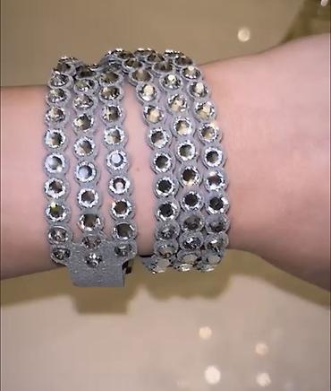 bernard h mayer: Swarovski. deri qolbaq uzeri swarovski qaşlar — 2