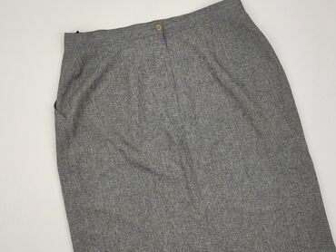 spódnice szara plisowane: Skirt, L (EU 40), condition - Good