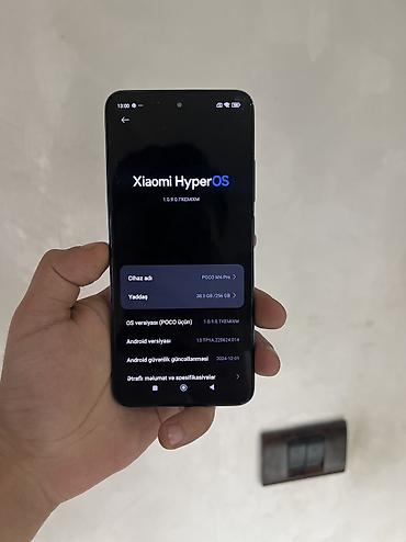 Poco: Poco M4 Pro, 256 GB, rəng - Göy, Barmaq izi, Face ID — 3