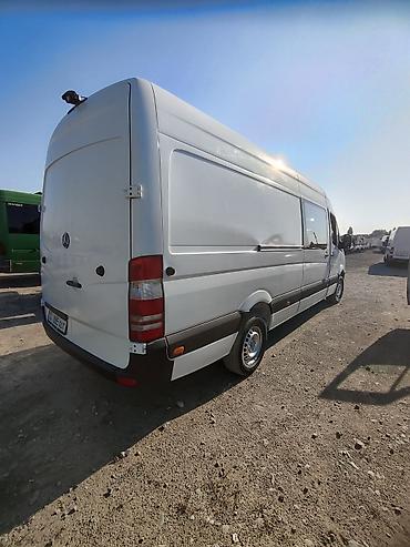 короткий спринтер: Mercedes-Benz Sprinter,316 белый, длинная база, высокий крыша — 5