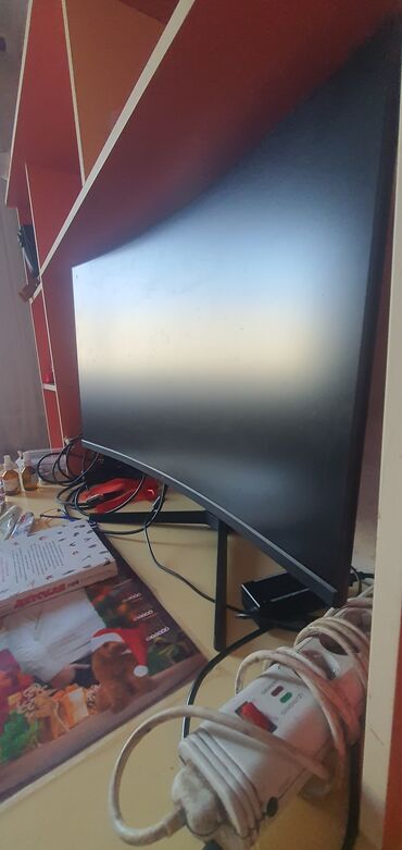 планшет токмок: Монитор, Xiaomi, Колдонулган, QLED, 36" - 37"