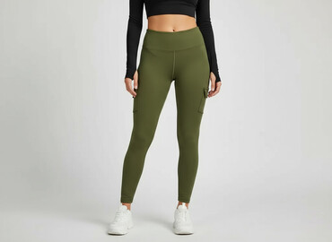 legginsy z wysokim stanem allegro: Лосини Спортивні жіночі, розмір L