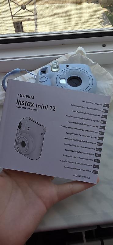 fujifilm instax: Fujifilm Instax mini 12 – pastel mavi rəngdə ani fotoaparat — 6