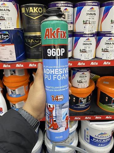 Akfix, Для пенопласта, В розницу at lalafo.kg Akfix, Для пенопласта, В розницу