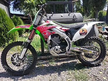 Мототехника: Кроссовый мотоцикл Kawasaki KX (серия KX-F), подготовленный для — 4