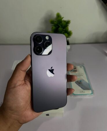 BAW: IPhone 14 Pro Max, 256 GB, Qara, Zəmanət, Face ID, Sənədlərlə