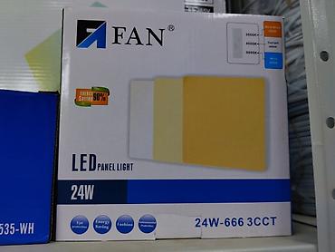 panel: Светодиодная панель FAN LED Panel Light 24W (модель 24W-666 3CCT) - — 1