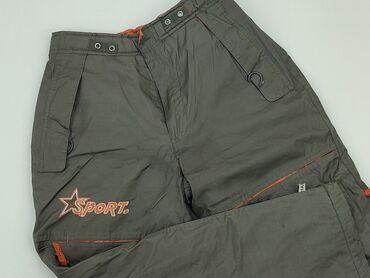 spodnie ocieplane: Ski pants, 10 years, 134/140, condition - Fair