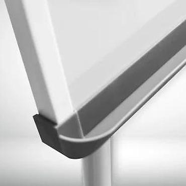 Ostali kancelarijski nameštaj: Flipchart Coyote – tronožac, sklopiv - Magnetna bela tabla sa — 20