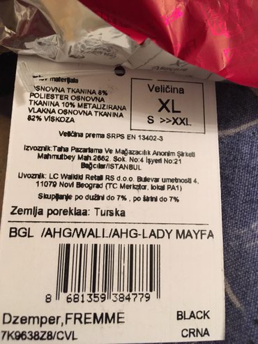 Džemperi, kardigani: XL, Casual, Jednobojni na lalafo.rs — 8 Džemperi, kardigani: XL, Casual, Jednobojni — 8