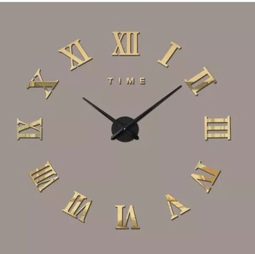 dekorativ divar saatlari: Divar saatı 3D divar saati Rəqəmsal divar saatlari Ölçülerine göre