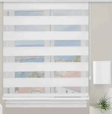 mdf slike: Bambo bela zebra zavesa 190x200cm. bambo bela zebra zavesa 190x200cm — 1