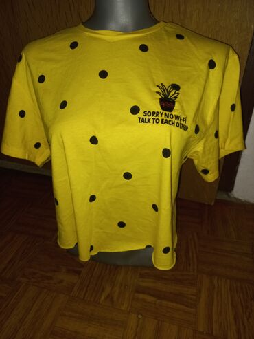 h m majice kratkih rukava: M (EU 38), L (EU 40), bоја - Žuta