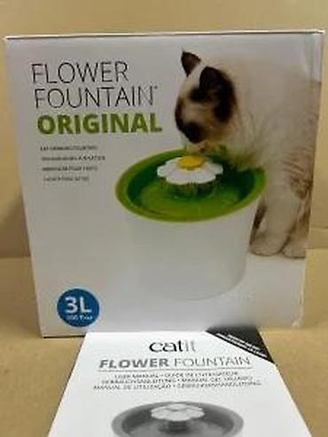 Oprema za kućne ljubimce: Catit Flower Cat Drinking Fountain – 3L - Fontana za mačke sa — 7