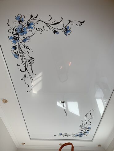 Натяжной потолок: Натяжной потолок 3D потолки, Глянцевое, Матовое Гарантия, Демонтаж, Монтаж — 13