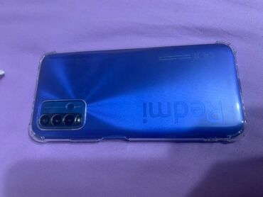 Мобильные телефоны: Xiaomi, Redmi Note 9T, Б/у, 128 ГБ, цвет - Синий, 2 SIM