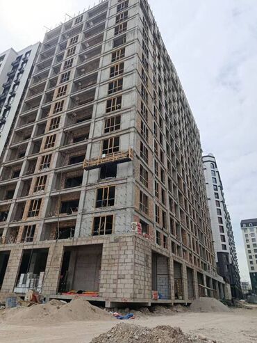 Продажа квартир: 3 комнаты, 97 м², Элитка, 13 этаж, ПСО (под самоотделку)