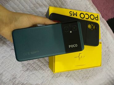 поко икс 6: Poco M5, Новый, 128 ГБ, цвет - Синий, 2 SIM