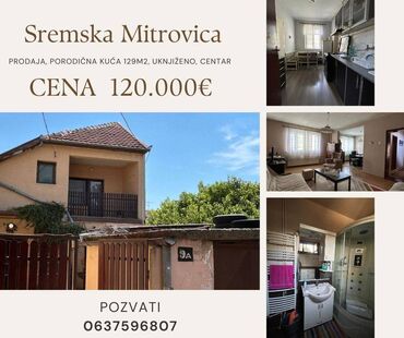 Kuće na prodaju: 129 kv. m, 4 sobe — 1