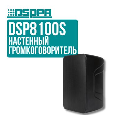 Динамики и колонки: Настенный громкоговоритель DSPPA DSP8100S 💡 Мощный и надёжный динамик