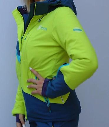 teece fleece: Ženska ski/snowboard jakna – dvobojna (žuto-limeta i tamnoplava) sa — 4