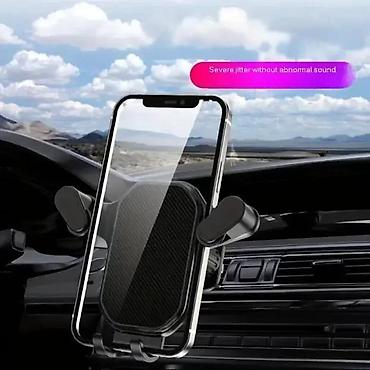 car bluetooth adapter: Držač mobilnog telefona za auto sa kukom za vazdušni otvor. Opis — 3