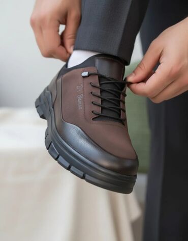 детские ортопедические туфли: Kişi ayaqqabısı – Dr. Cavalli brendi - Model: bağlamalı