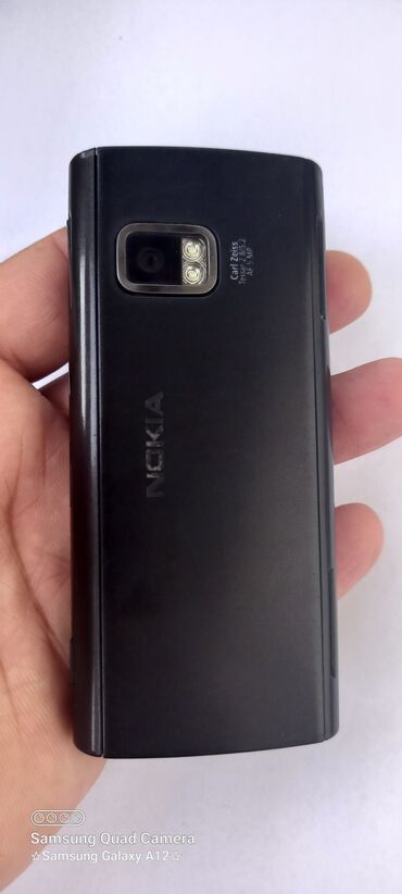 mobil nömreler: Nokia X6 16Gb, 2 GB, rəng - Qara, Sensor