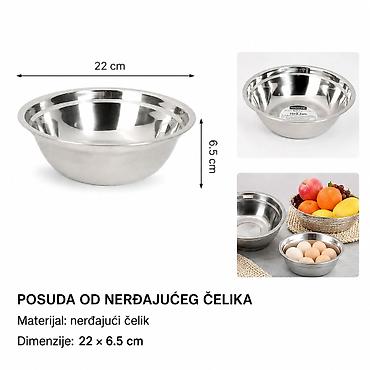KMT umivaonik za supu od nerđajućeg čelika 2419025 - Brend: Kmt style