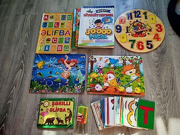 Игровые наборы: Uşaq üçün tədris və inkişaf dəsti Komplektin tərkibi: - Azərbaycan — 2