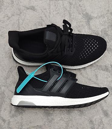 Личные вещи: Кроссовки для бега Adidas Ultra Boost (чёрные) - Верх: дышащий — 3