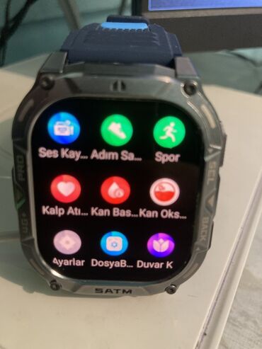 Smart saatlar: Smart saat, Smart, Suya davamlı, rəng - Mavi — 18