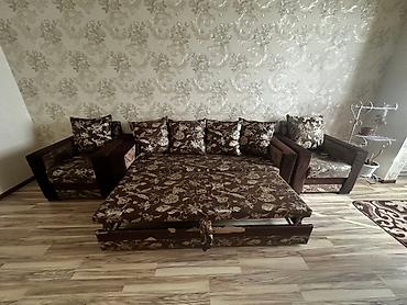 Диваны: Угловой диван, C подушками — 4