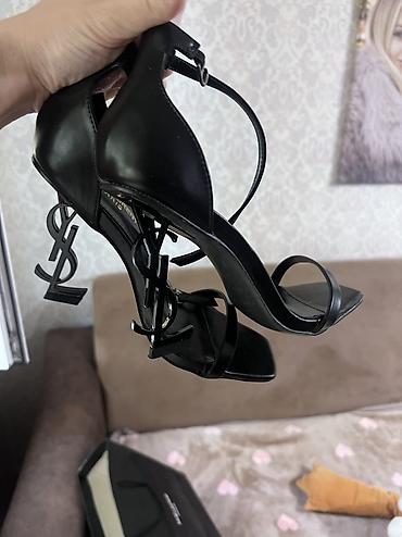 Босоножки, сандалии, шлепанцы: Босоножки, 37, Louis Vuitton, Новый, цвет - Черный, Самовывоз — 4