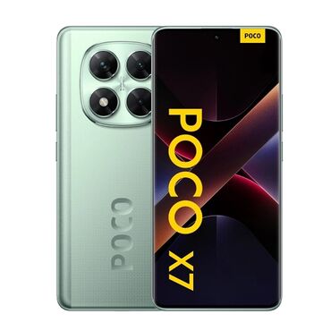 Redmi: Poco X7, Новый, 256 ГБ, цвет - Зеленый, 2 SIM