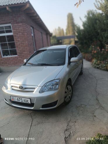 продаю тайота хариерь бишкеке: Toyota Corolla: 2005 г., 1.4 л, Механика, Бензин, Хэтчбэк