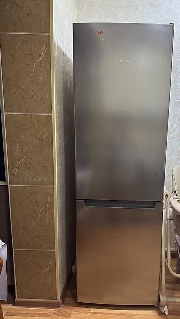 İşlənmiş 2 qapılı Bosch Soyuducu Satılır, rəng - Gümüşü