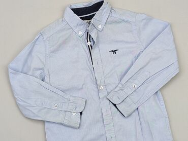 koszula dziecięca tommy hilfiger: Shirt 4-5 years, condition - Very good, pattern - Monochromatic, color - Light blue