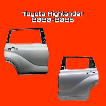Задние двери для Toyota Highlander 2020–2026 - Комплект: левая и
