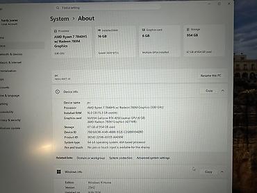 Ноутбуки Acer: Игровой, Б/у, AMD Ryzen 7, В рассрочку — 5