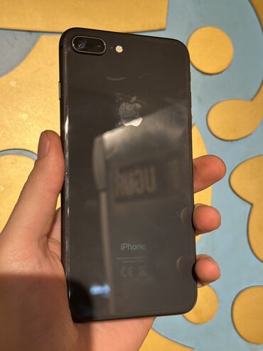 telfolar: IPhone 8 Plus, 64 GB, Space Gray, Barmaq izi, Sənədlərlə, Simsiz şarj