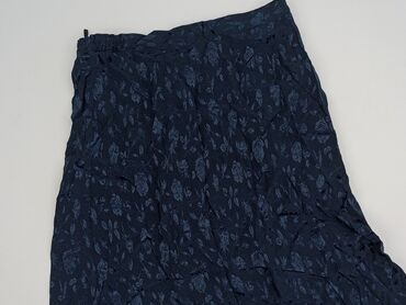 spódnice midi w kwiaty z rozcięciem: Women`s skirt, size L