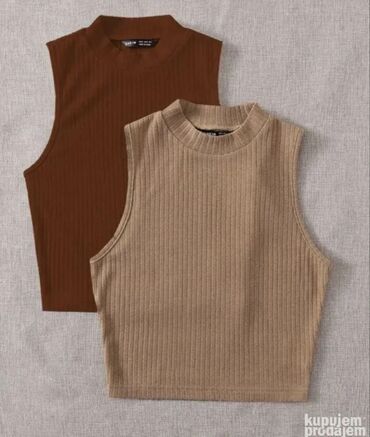 Topovi: L, Viskoza, Jednobojni, bоја - Crna — 27