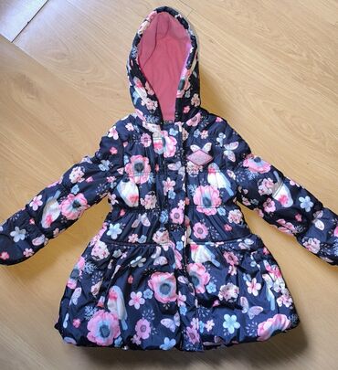 Jakne, kaputi i prsluci: Zimska jakna za devojcice sa kapuljačom,original Lee Cooper šarena – — 1