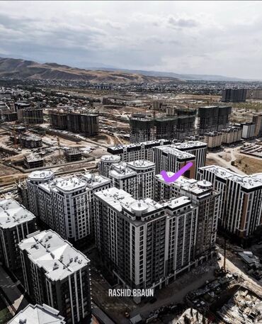квартира бишкек куплю: 2 комнаты, 68 м², Элитка, 13 этаж, ПСО (под самоотделку)