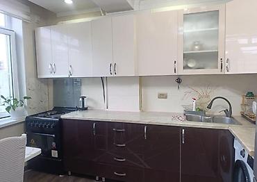Продажа квартир: 2 комнаты, 46 м², Аламедин-1 мкр Элитка, 3 этаж, Косметический ремонт — 6