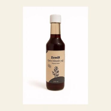 Bitki yağı: 🌿 ZemiS Qara Küncüt Yağı 250 ml – güclü antioksidant, yüksək enerji və — 1